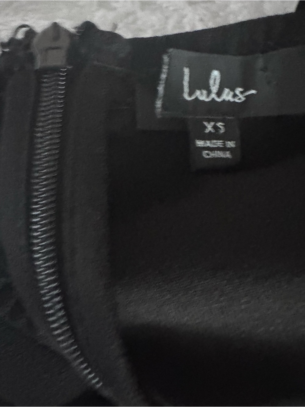 Lulu's Black Midi Dress